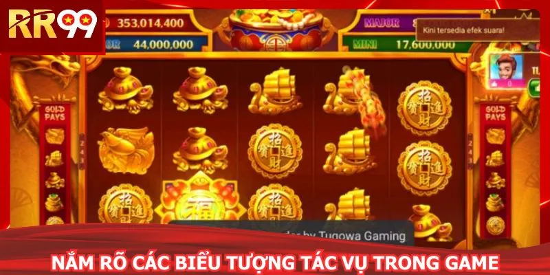 Nắm rõ các biểu tượng tác vụ trong game