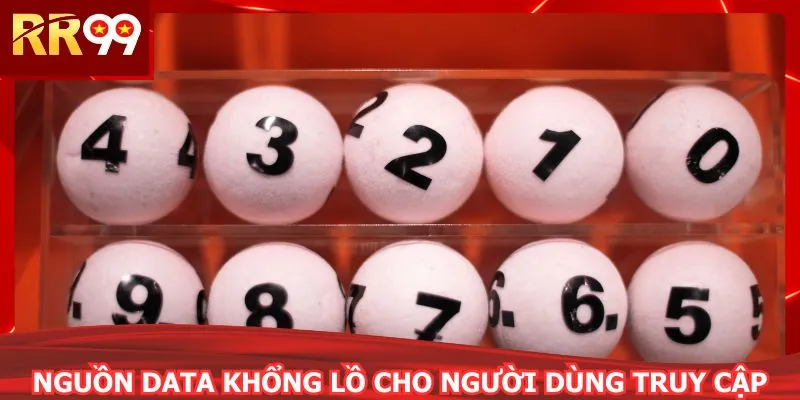 Nguồn data khổng lồ cho người dùng truy cập